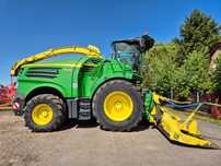 John Deere 8400i Kemper Plus 360 ProDrive 40Km/h sieczkarnia z Niemiec
