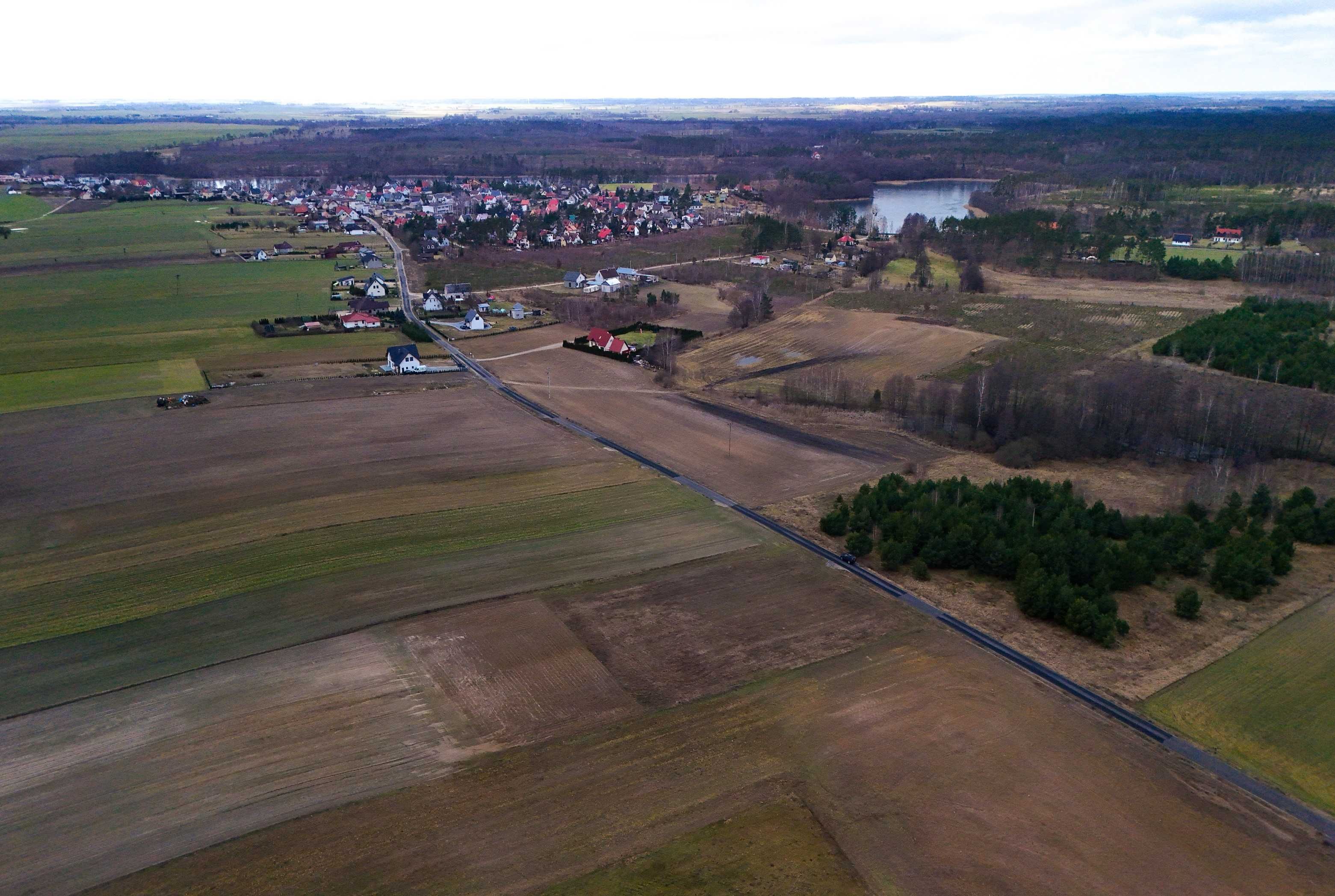 Działka budowlana w Raciążu, gmina Tuchola, 1179 m