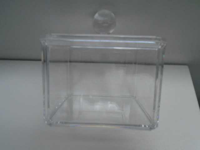 szkatułka przezroczysta