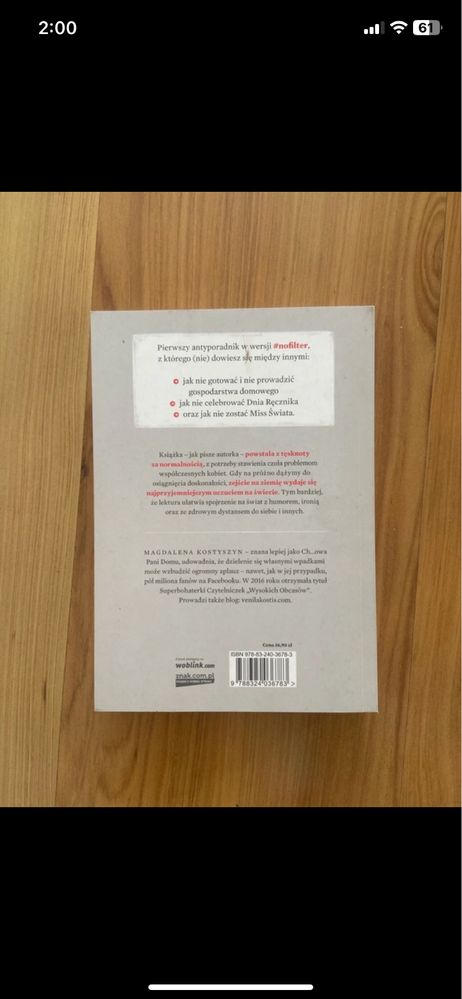 Ch.owa Pani Domu Magdalena Kostyszyn
