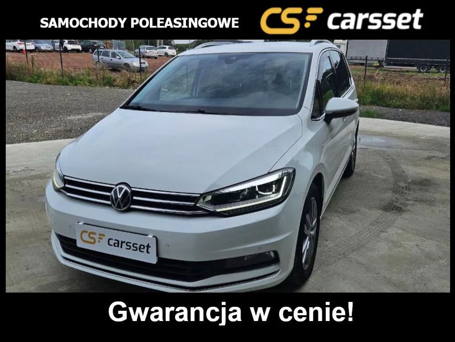 Volkswagen Touran 1.5 TSI 150 KM DSG Highline | ACC, 3-stref. klima | LEDY | 2022