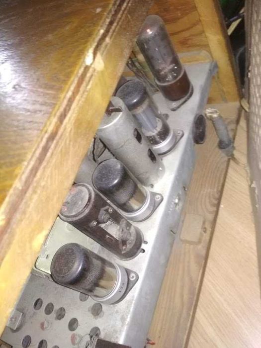unikat stare radio 1954 Pionier U3 lampy stacja Stalinogród