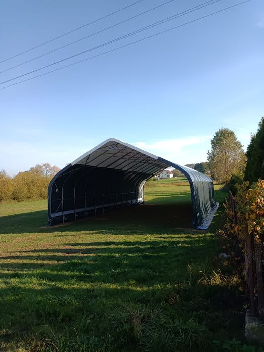 Hala łukowa 9x20x5m 180m2 DOSTĘPNA OD RĘKI na bele garaż wiata magazyn
