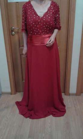 Шикарное выпускное платье батал  на пышную красотку