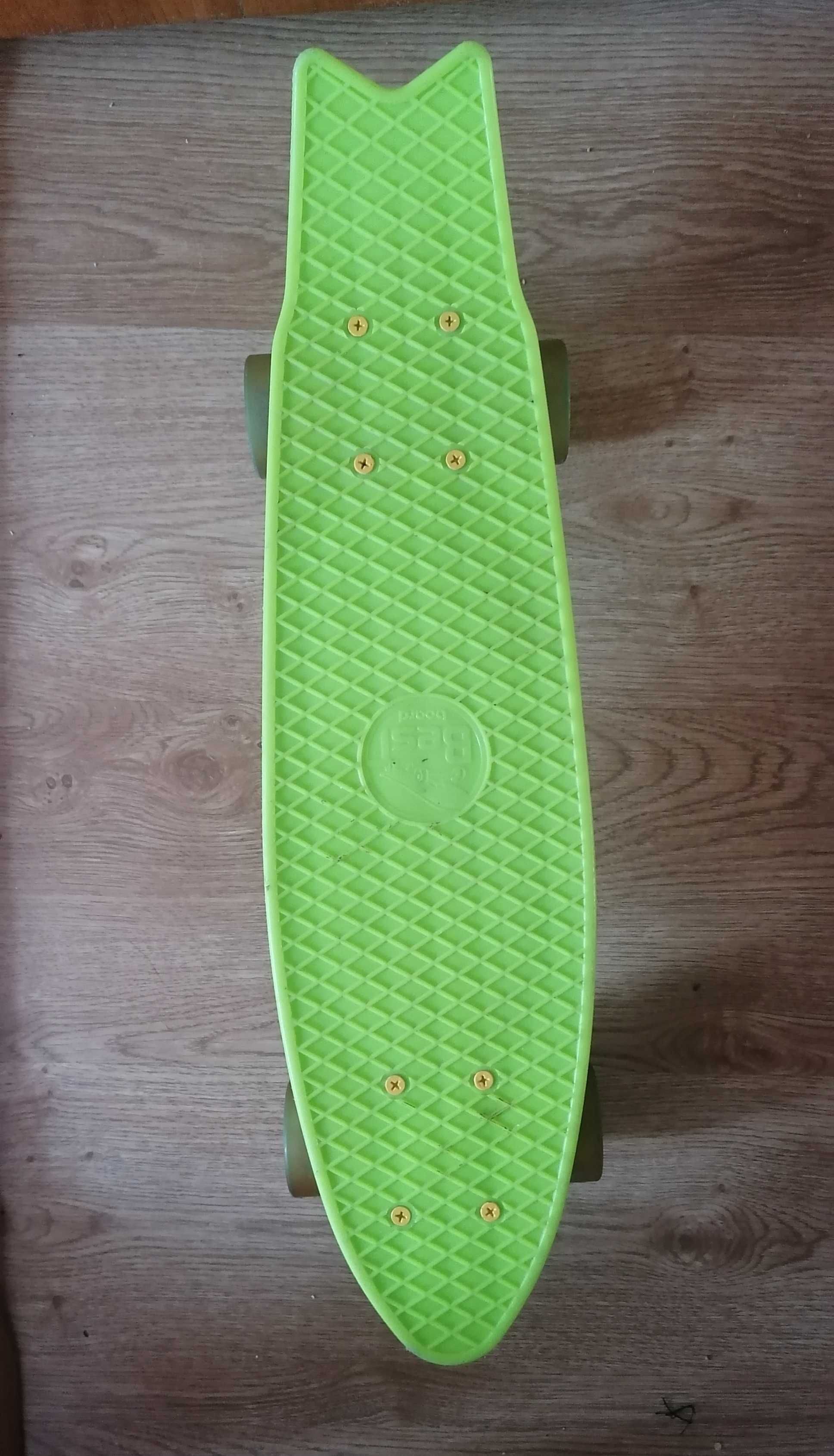 Пенни борд (Penny board) скейтборд со светящимися колесами