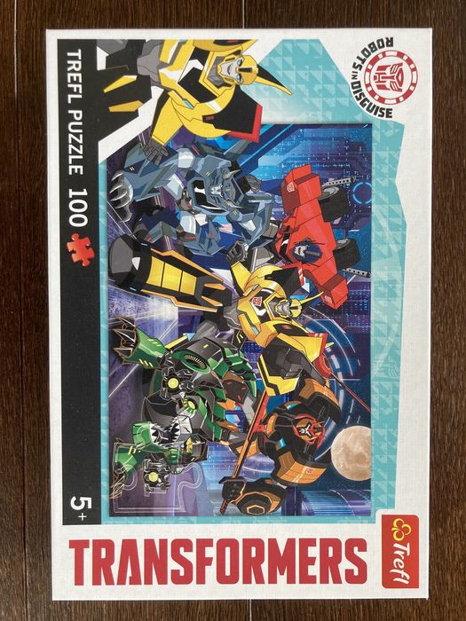Puzzle Transformers - 100 elementów
