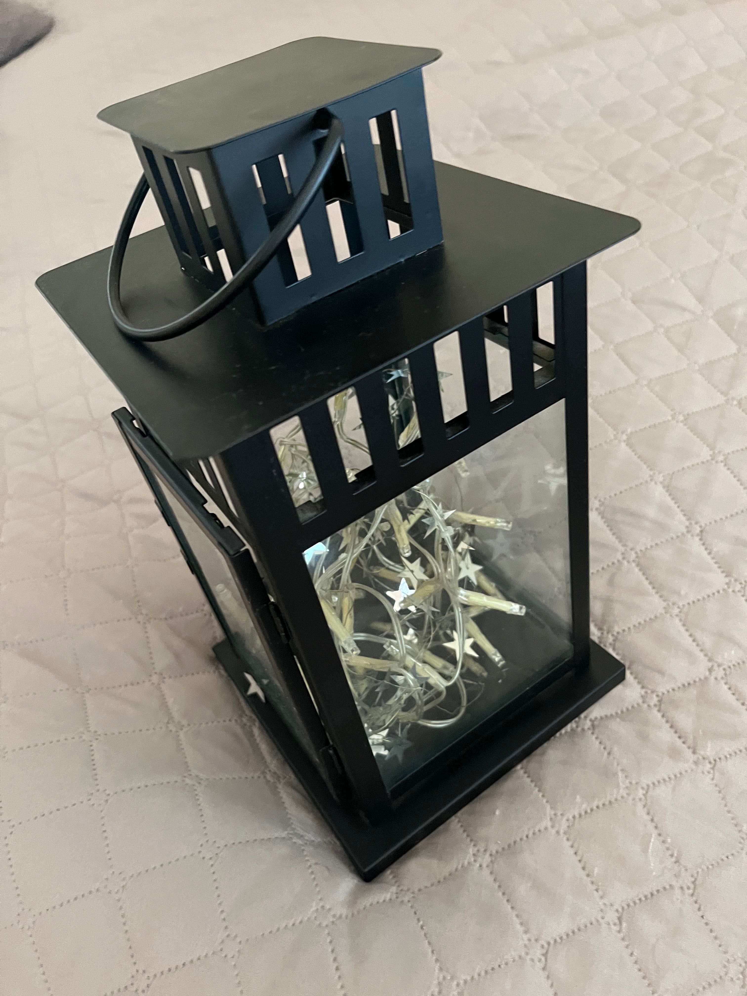 IKEA dekoracje lampion podstawka na świece wazon