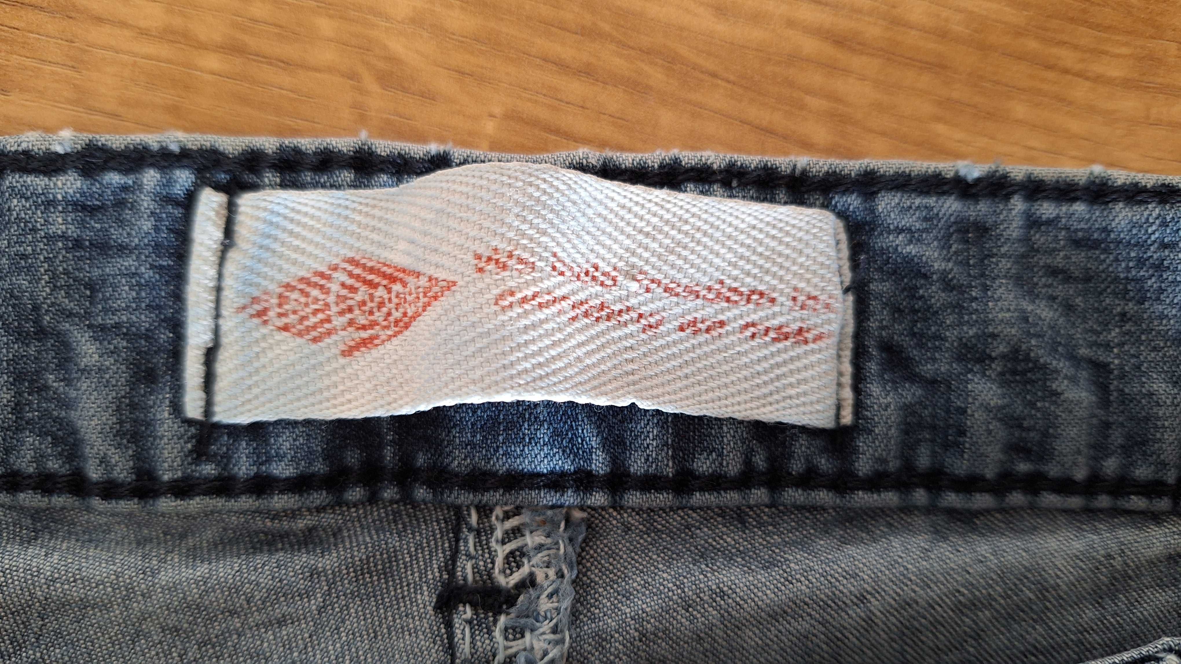 LEE COOPER spodnie jeans niebieskie chłopięce junior 164