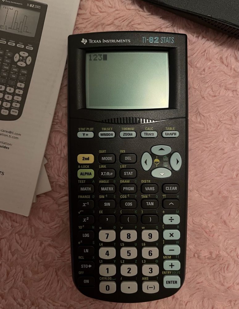 Calcuradora texas TI-82 stats