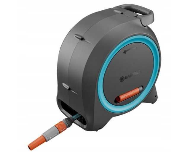 Gardena 25m zwijacz z wężem na wodę bęben Dual M/L