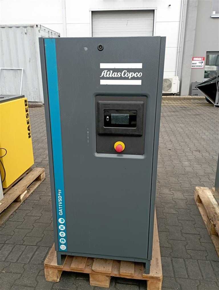 Sprężarka śrubowa,kompresor Atlas Copco GA11VSDFF,11KW,S013467