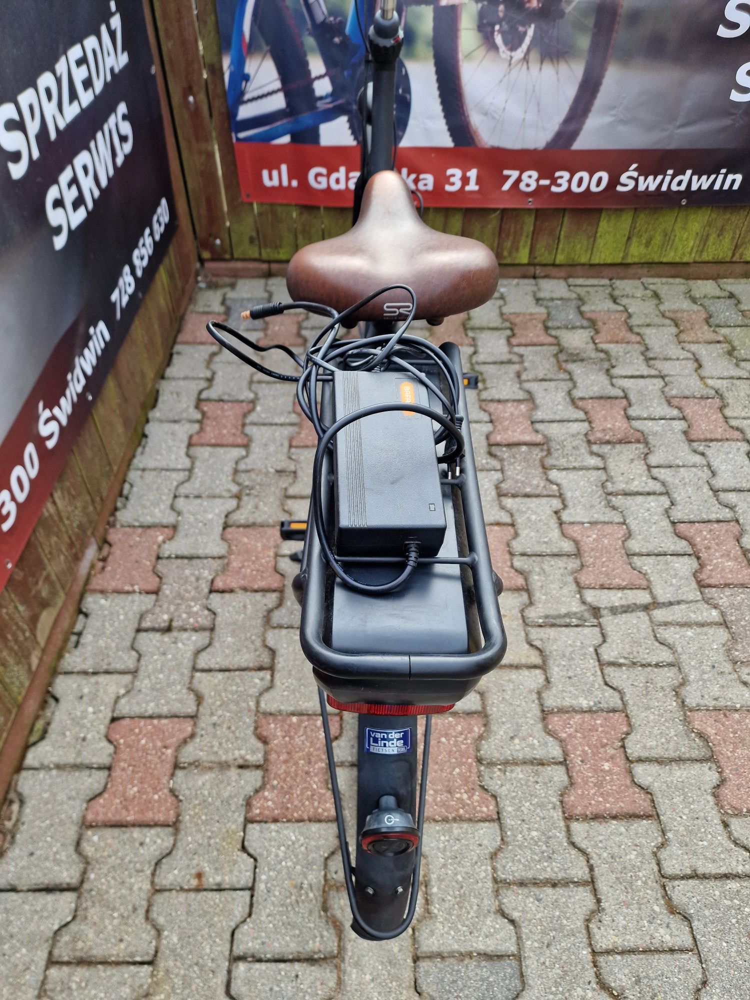 Rower elektryczny damka Gazelle Puur NL 28 cali.