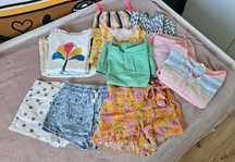 Komplet koszulki, spodenki, sukienki na lato Reserved, H&M, George