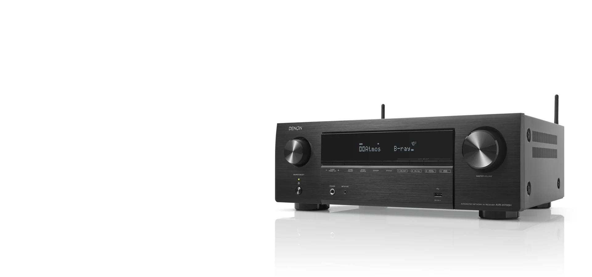 AV-ресивер Denon AVR-X1700H/AVR-X1800