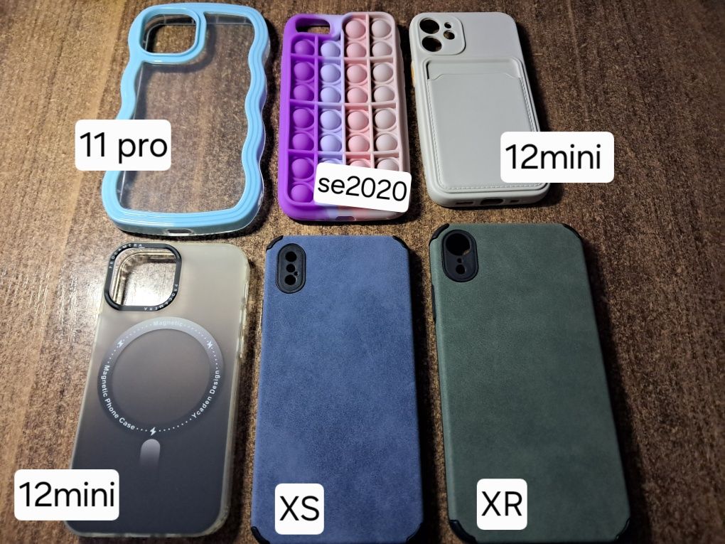 Лот 35 чохлів iPhone різні моделі нове
