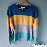 L ciepły sweter damski H&M z wełną