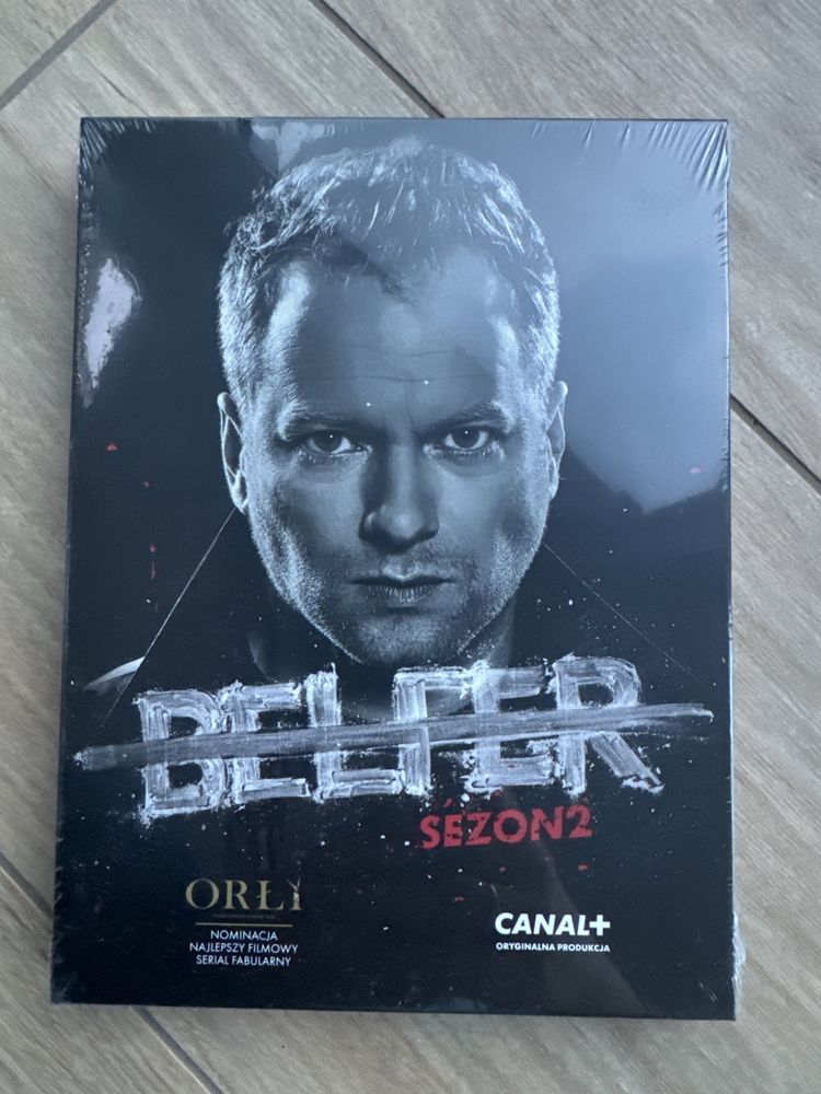 Belfer sezon 2. Serial CANAL+ nowy folia