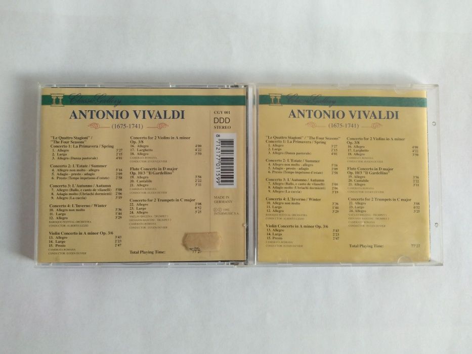 Antonio Vivaldi płyta CD