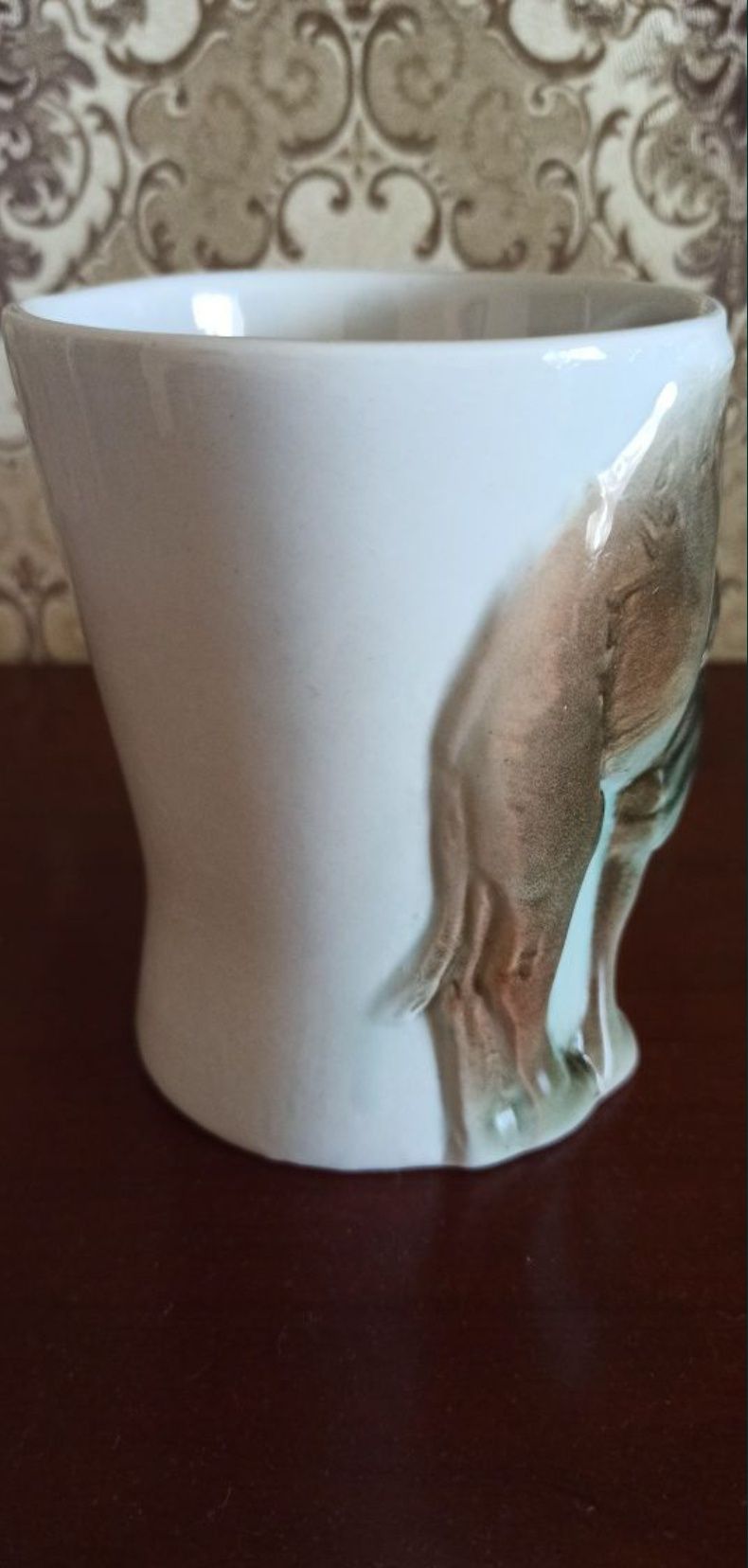Эксклюзивная винтажная чашка с верблюдом