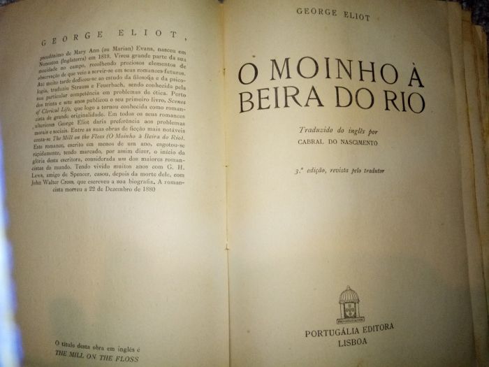 Livro george eliot-o moinho a beira do rio