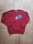 Nowy sweter bordo/czerwony 110/116