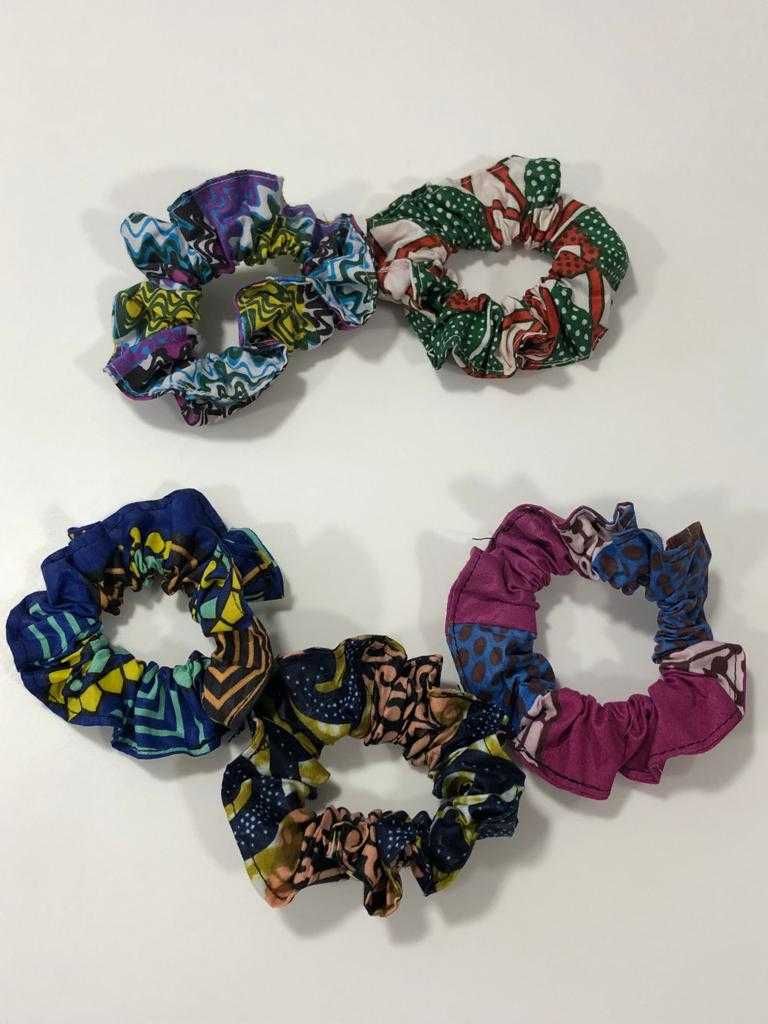 CABO VERDE Scrunchie, Bandelete, Máscara - Acessórios Artesanais de CV