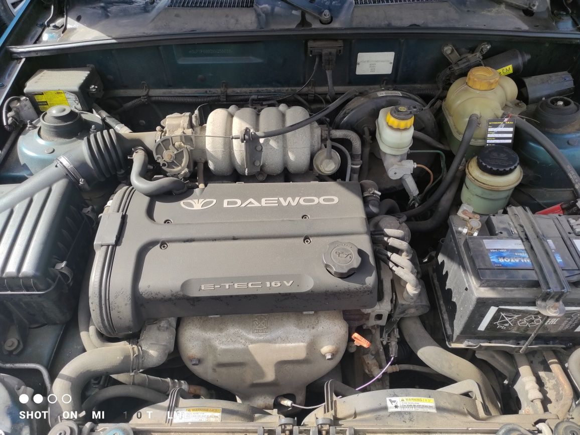 Daewoo Lanos klimatyzacja 2000 r 1.6 kat 60 tysięcy przebiegu