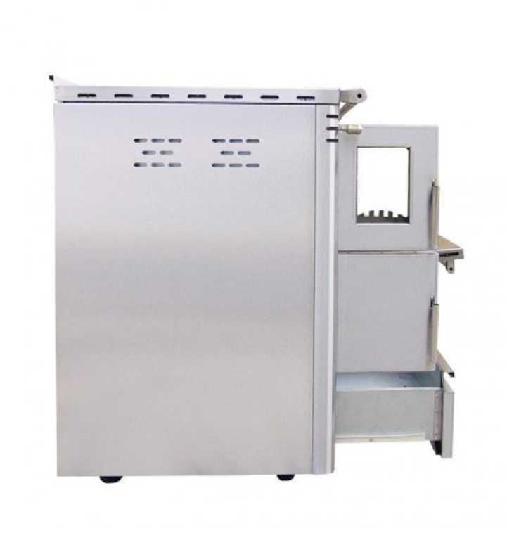 Piec kuchenny kuchnia SENKO SG-90 - inox PRAWA