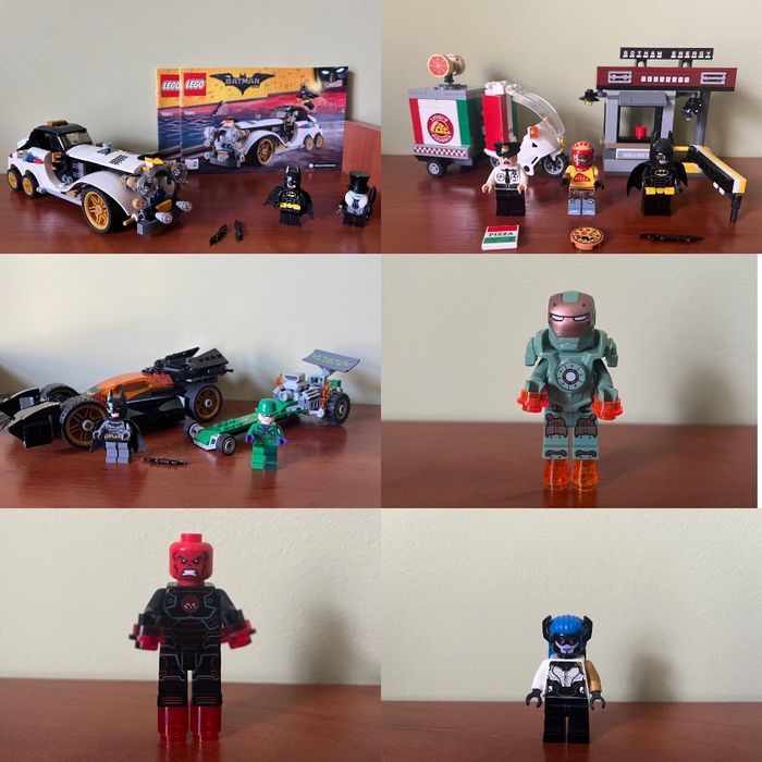 Оригінальні Набори та Фігурки Лего Бетмен DC та Марвел