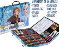 Арт кейс Crayola Frozen 2 Inspiration  для творчості,100 предметів