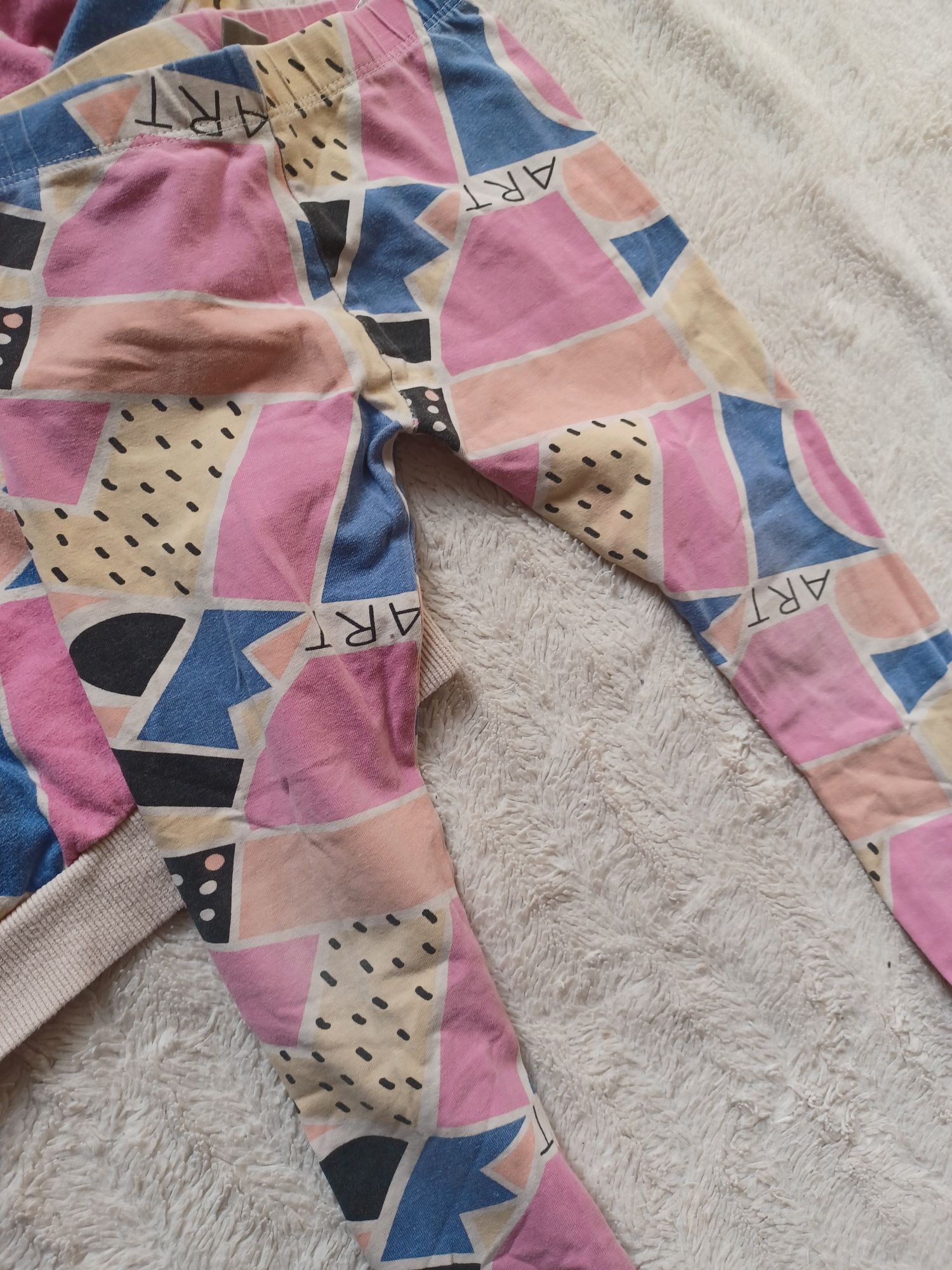 Komplet zestaw bluza i leginsy 104 pepco