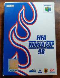 FIFA RTWC 98 N64 Nintendo JP Box