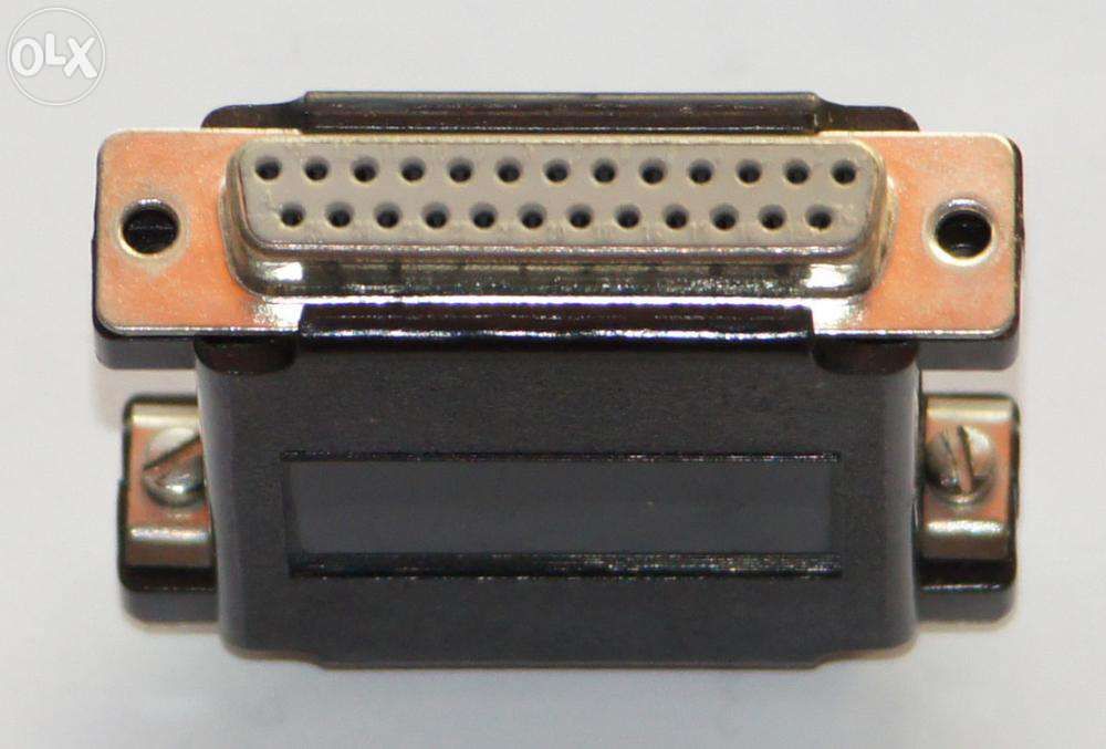 przejściówkę LPT , adapter LPT ) , (złącze równoległe), 25 PIN