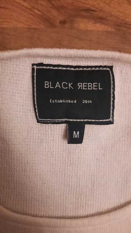 Biały sweter, bluzka Black Rebel rozmiar M