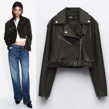 Zara  из єко кожи l