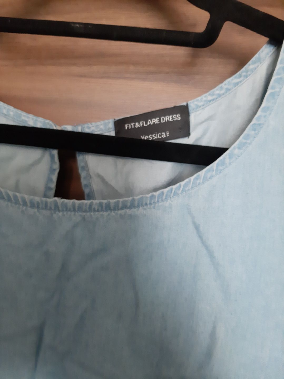 Suknia sukienka jeans dżinsowa C&A 44 46 XL XXL XXL