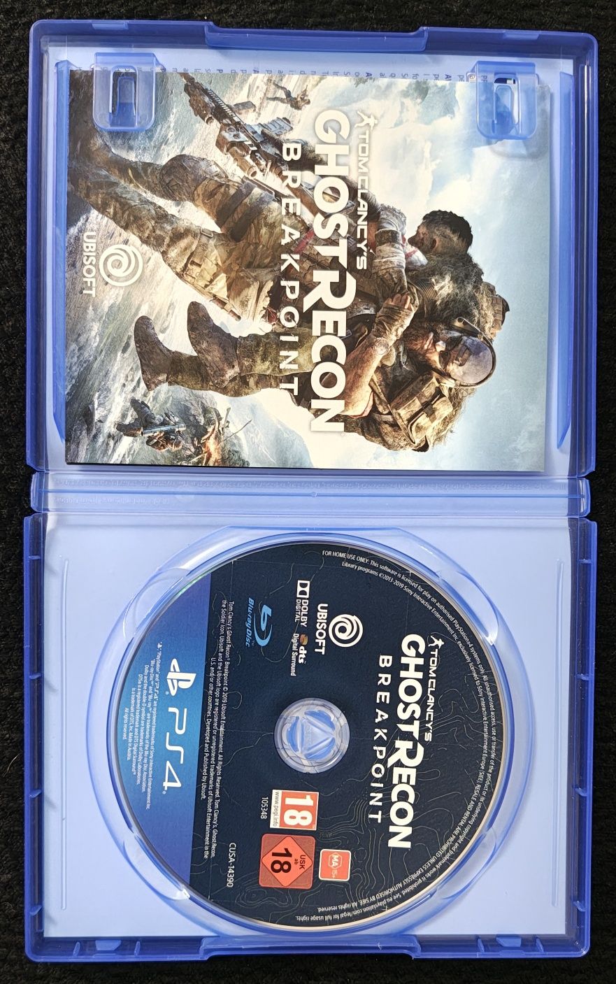 Tom Clancy's Ghost Recon Breakpoint PL na PS4 i PS5 po polsku BDB stan