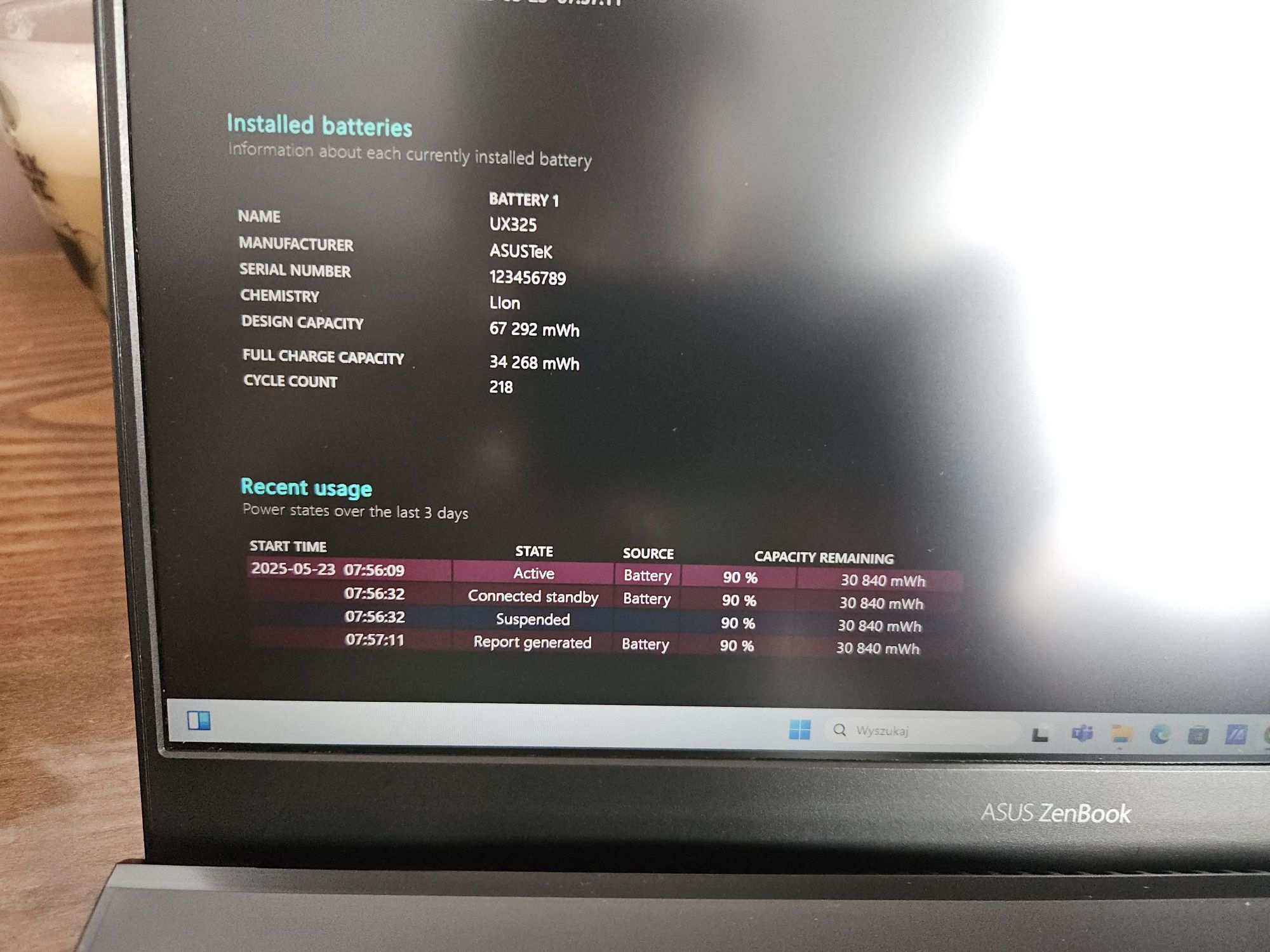 Asus Zenbook UX325EA S13 i5 11gen
