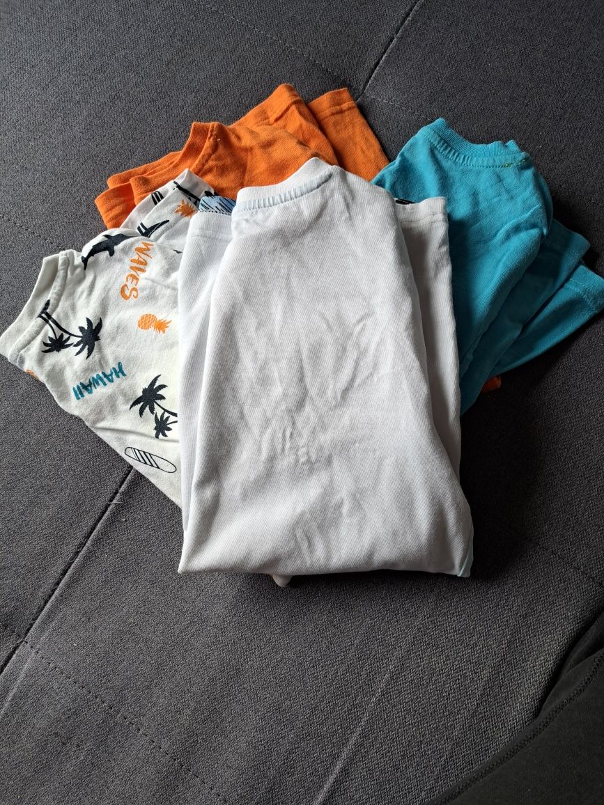4 koszulki dla chłopca