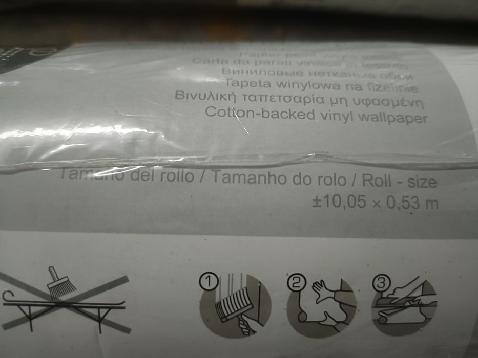 Papel de parede novo 2 rolos