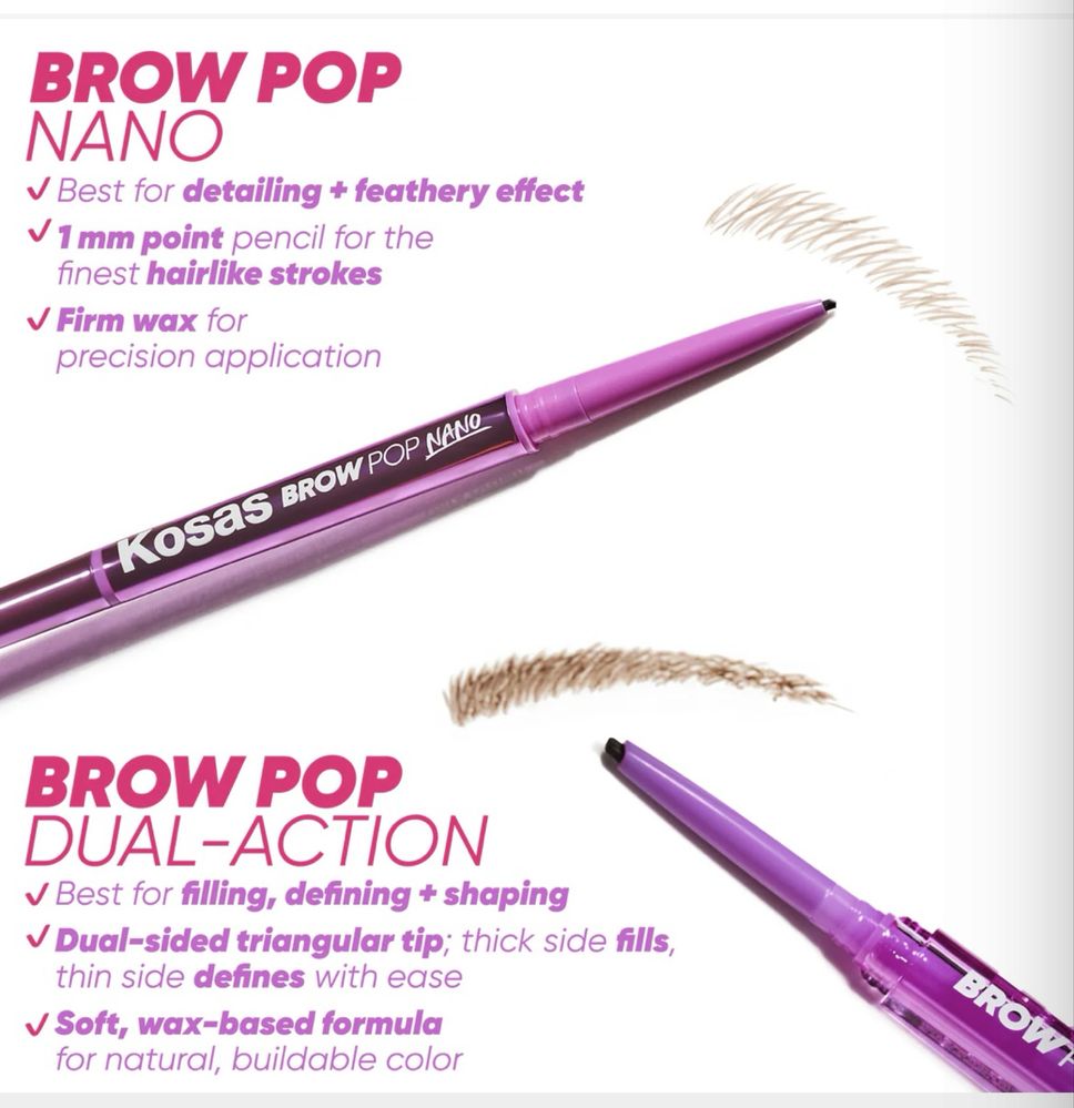 Kosas Brow Pop Nano