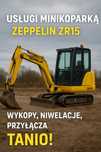 Usługi Minikoparką Zeppelin ZR15 – Wykopy, Niwelacje, Przyłącza