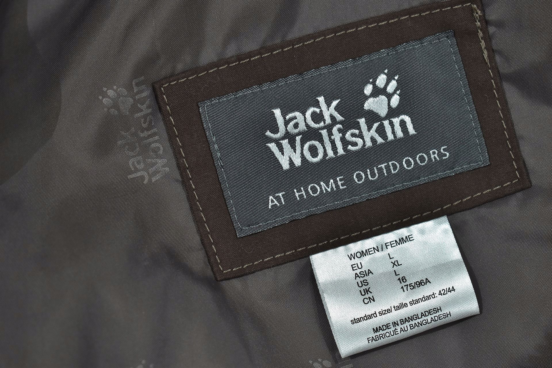 JACK WOLFSKIN Damski Lekki Płaszcz Parka Proof / L