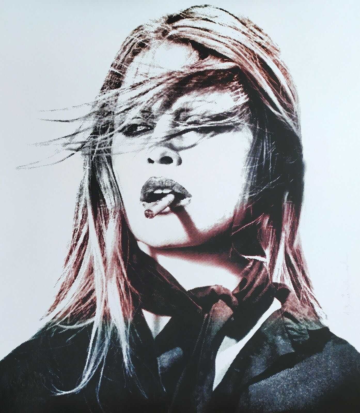 Mr. Brainwash Brigitte Bardot reprodukcja grafika,  Limited Edition