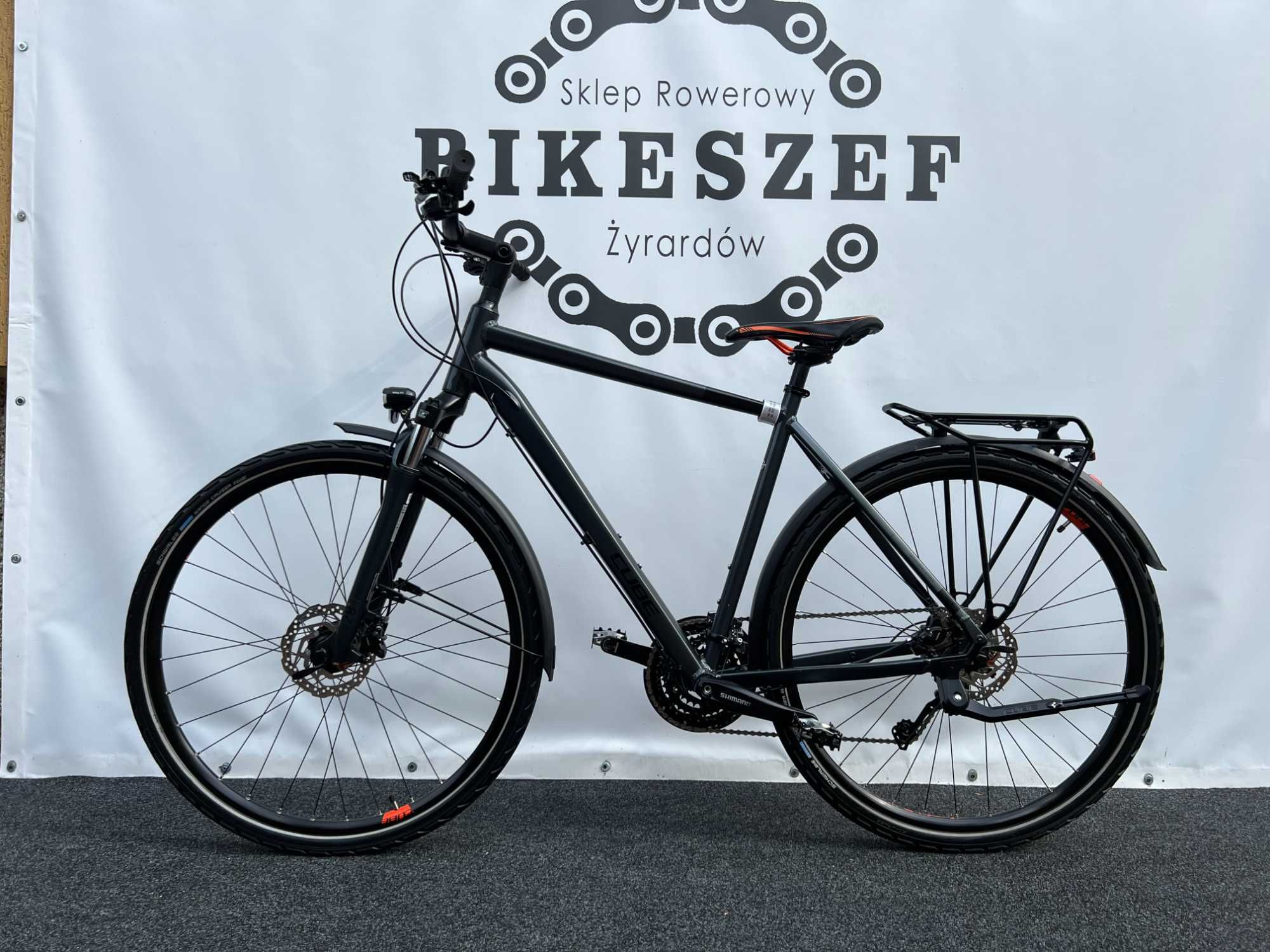Rower Trekkingowy CUBE TOURING EXC 28" (M) Shimano DEORE Hydraulika