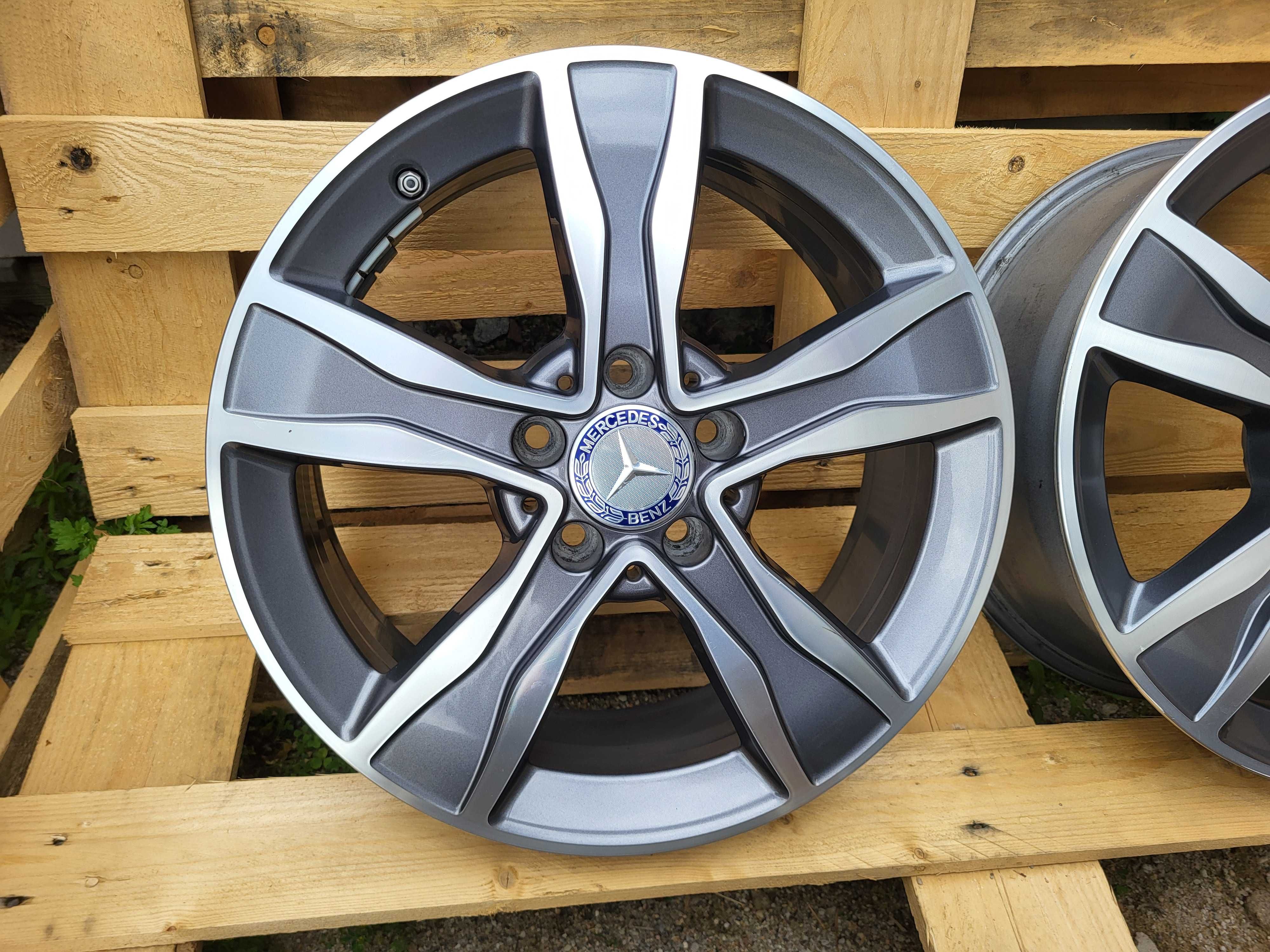[961] Felgi aluminiowe 17" Mercedes 7Jx17H2 5x112 C klasa czujniki!