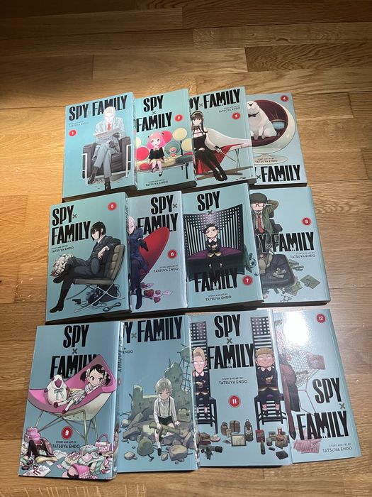 [ENG] Spy x Family manga vols. 1-12