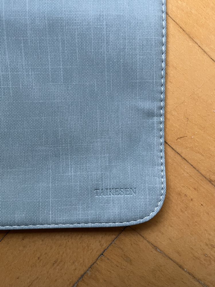 Etui na laptopa Taikesen, szaro-niebieski kolor