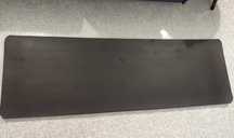 Tapete ginástica/yoga/pilates extra grosso 180 x 61 x 2.5 cm