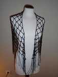 Xaile vintage rede (preto)